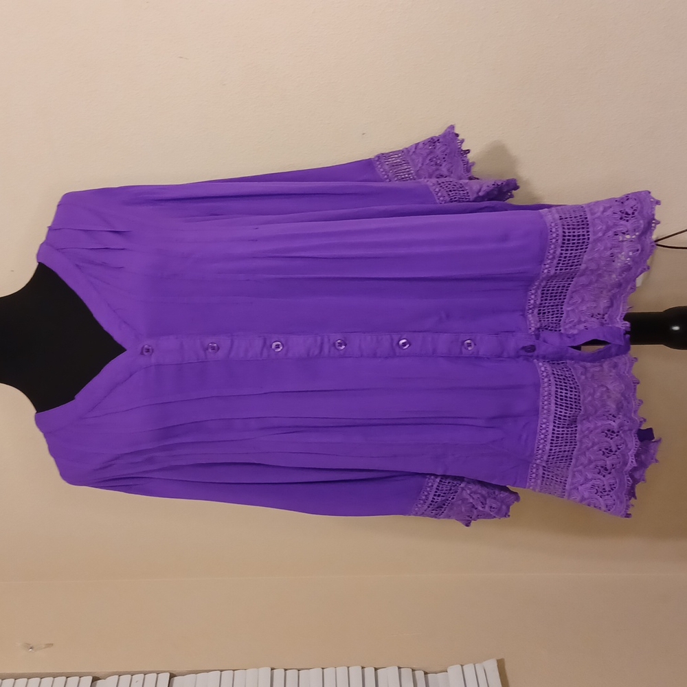 PURPLE blouse